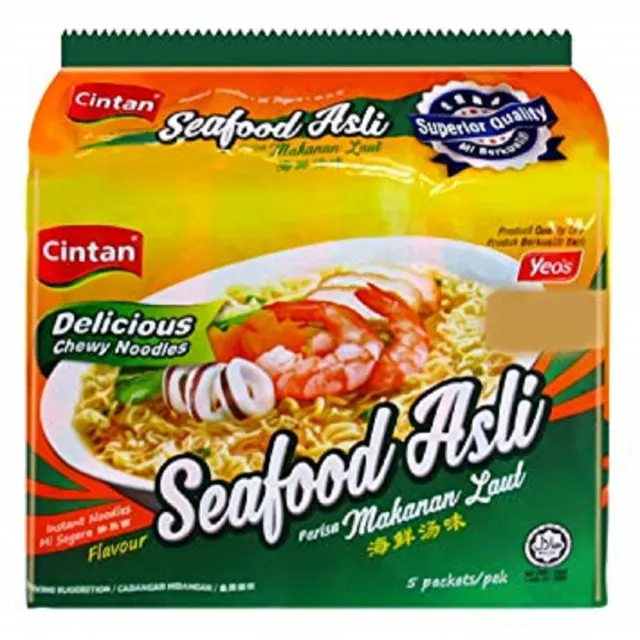 Cintan Instant Ndls 5×75g Seafood Asli