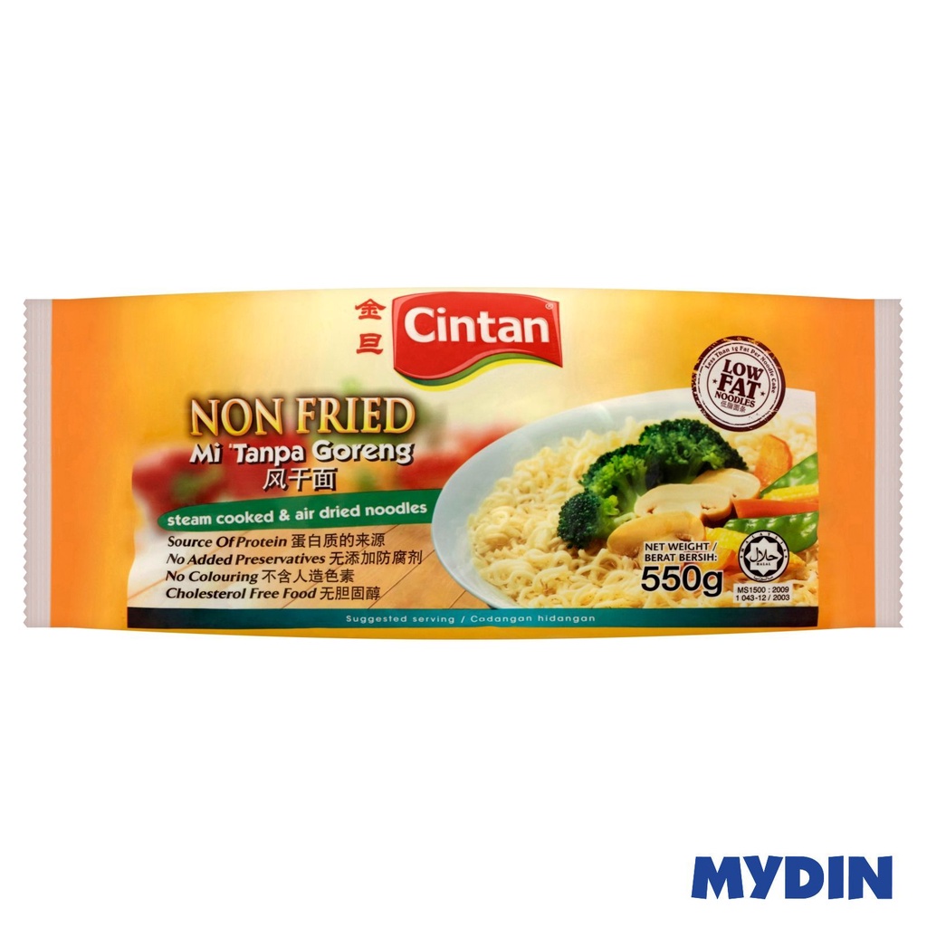 Cintan Non Fried Steam Cooked and Air Dried Noodles 550g