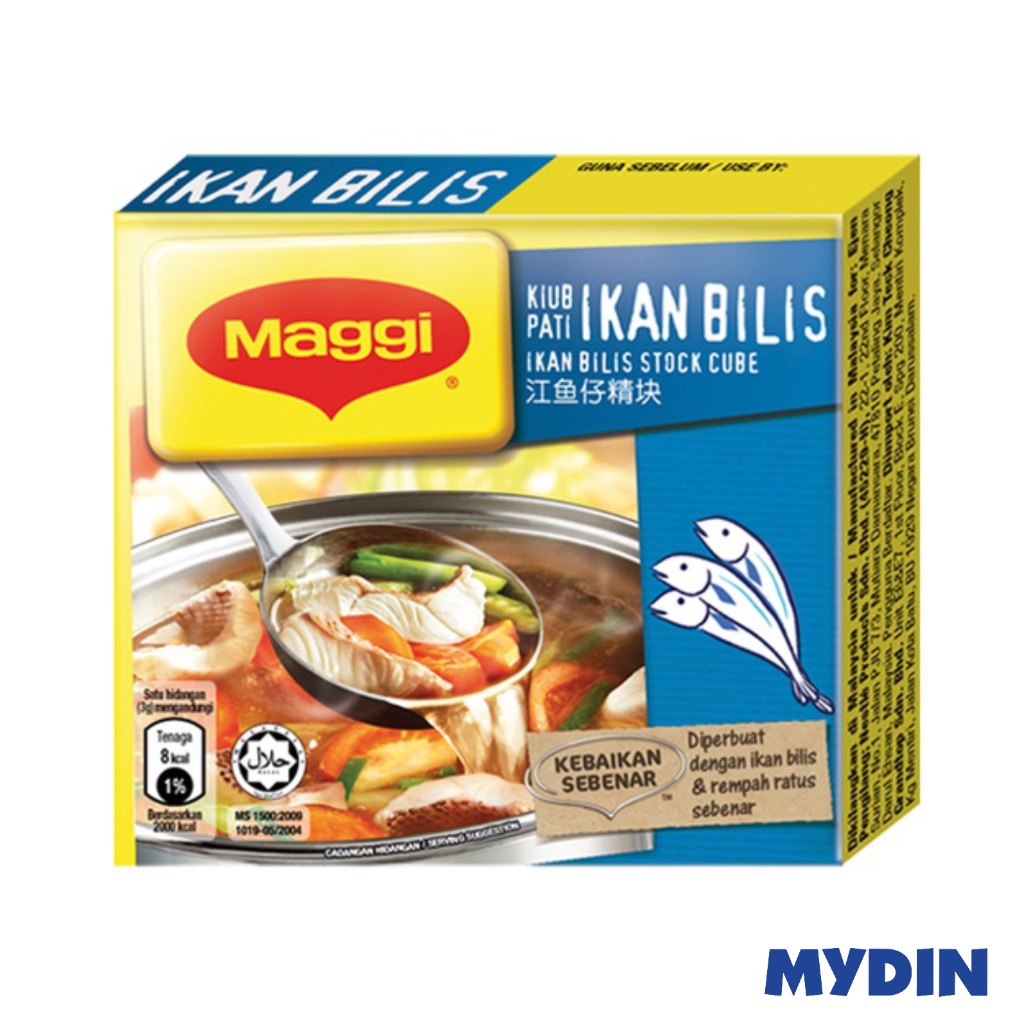 Maggi Stock Cube 60g Ikan Bilis