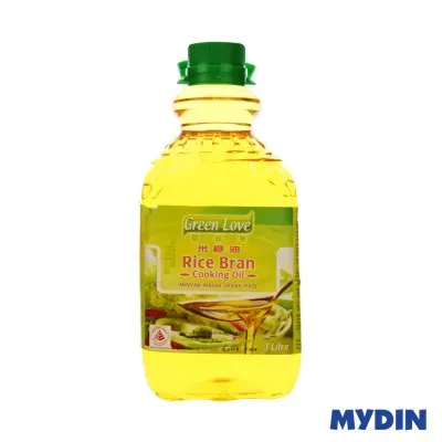 Grn Love Rice Bran Oil 3lt