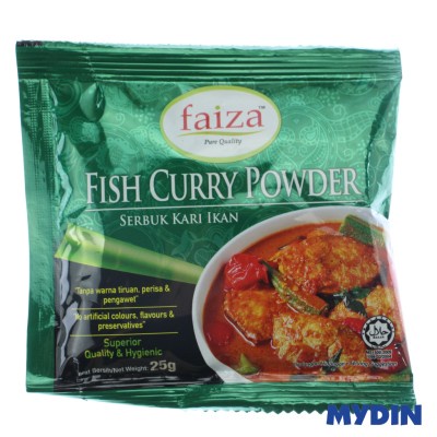 Faiza Curry Pwd 25g Fish
