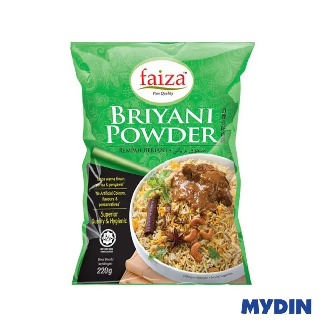 Faiza Briyani Masala 220g