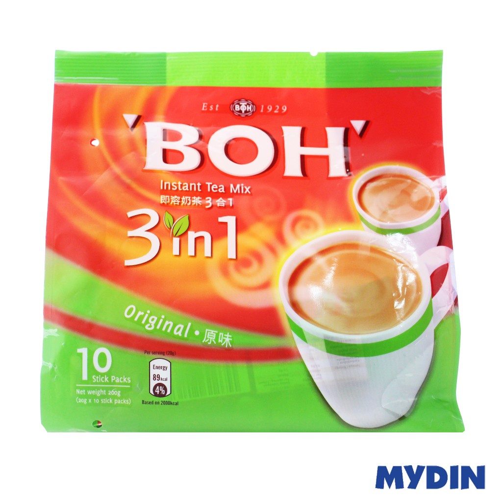 Boh Tea 3in1 10×20g