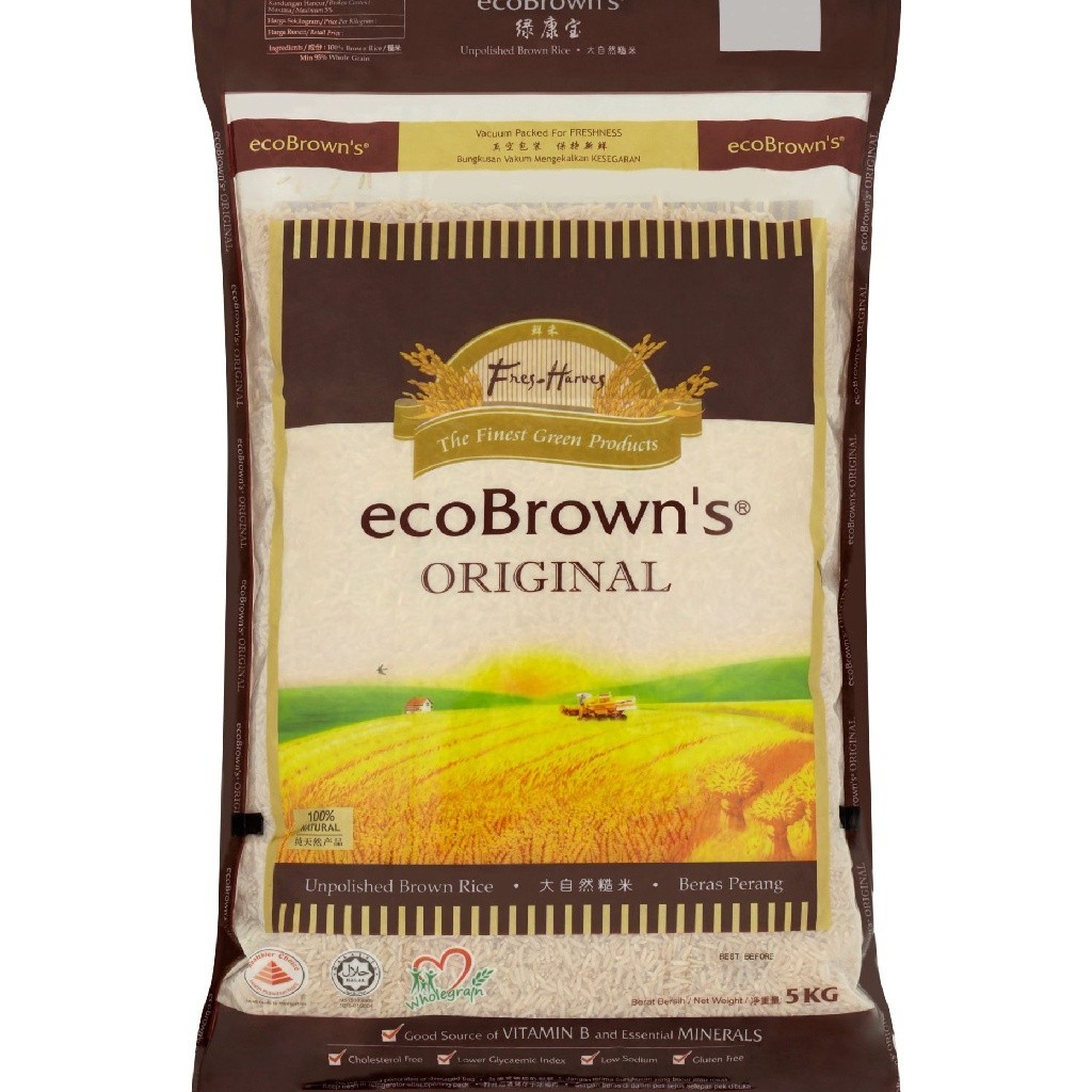 Ecobrown B/rice 5kg
