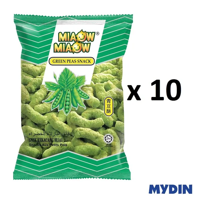 Miaow Miaow Snck 50g Grn Peas
