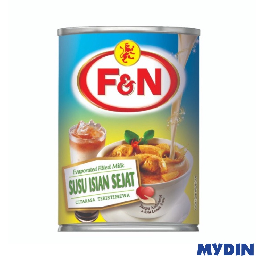 F&n Evaporated Filled Milk 390g