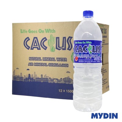Cactus Mineral Water 1.5lt