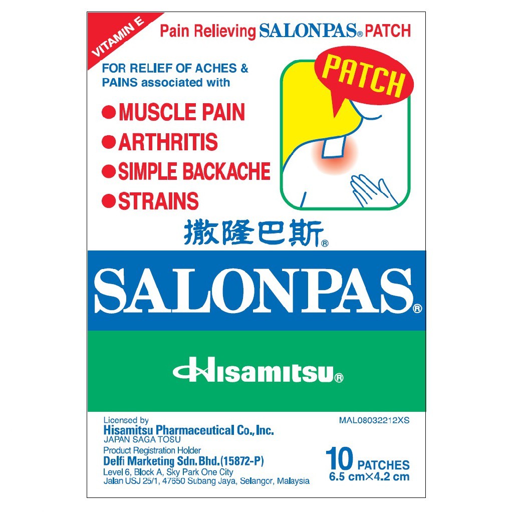 Salonpas Medic Patch 10S