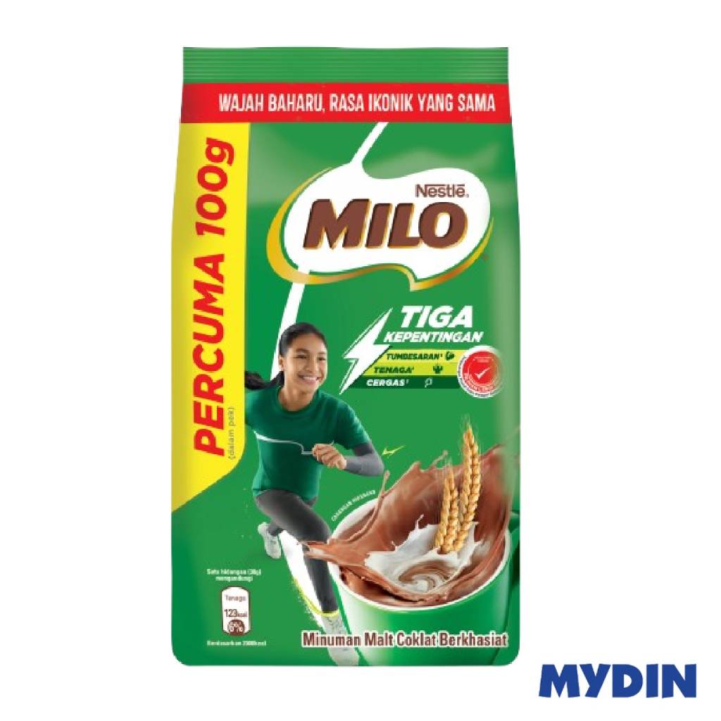 Milo Activ Choc Milk Drink 900g FOC 100g