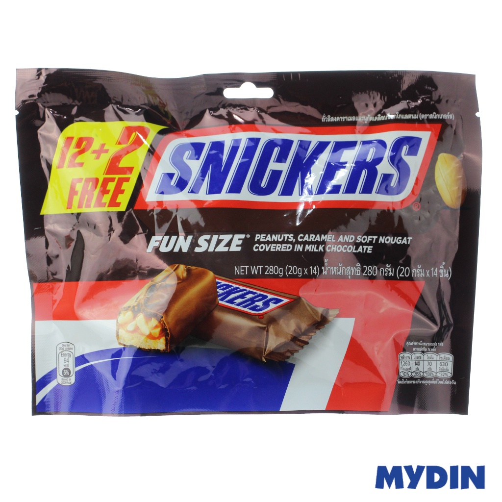 Snickers Choc 240g Peanut