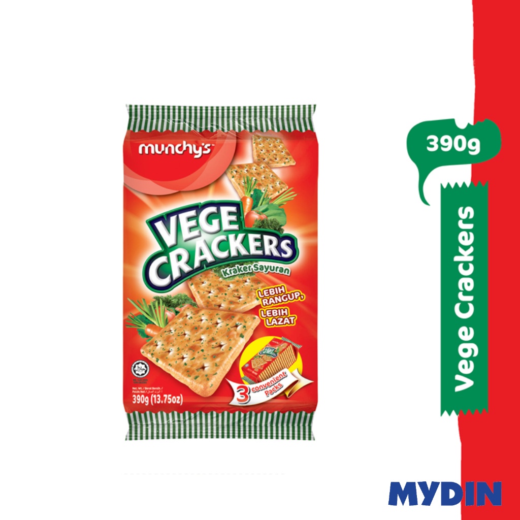 Munchys Crckr 390g Veg