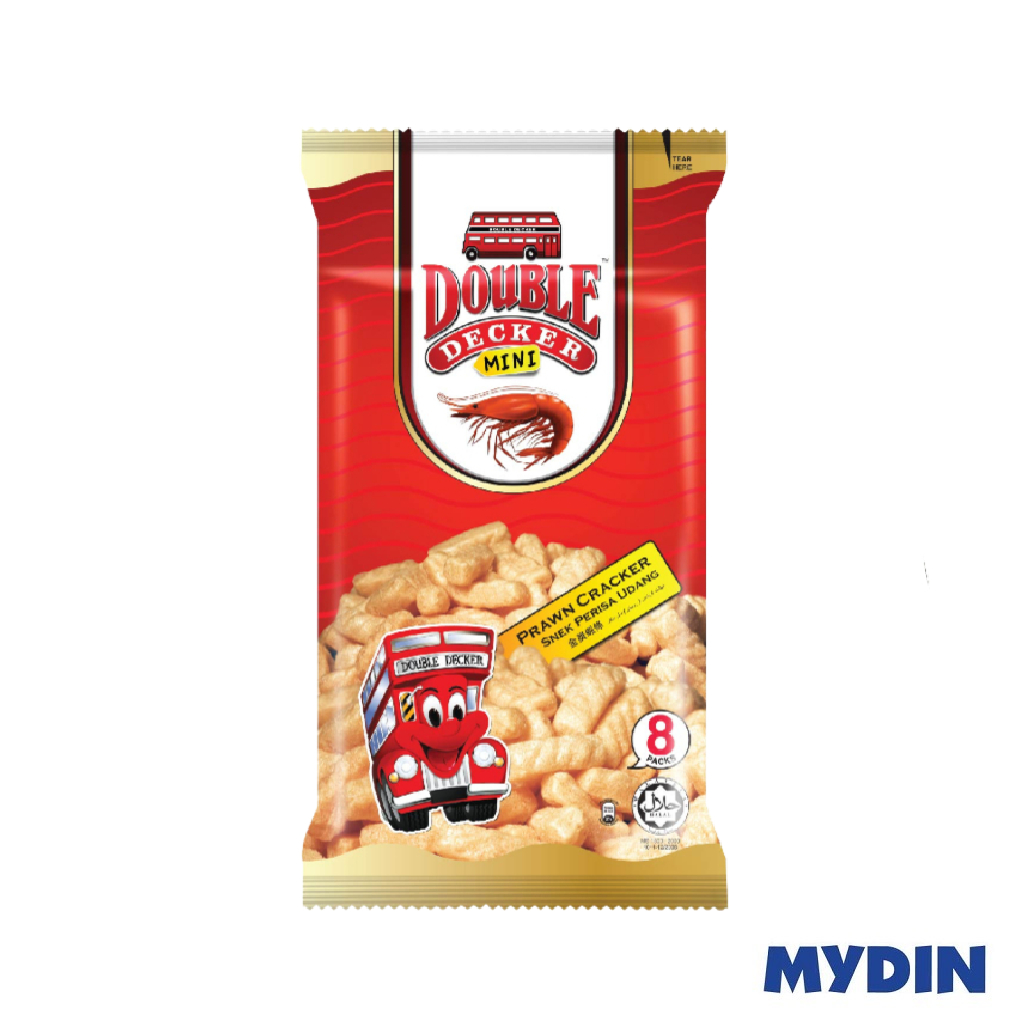 Dbl Decker Snck 8×15g Prawn