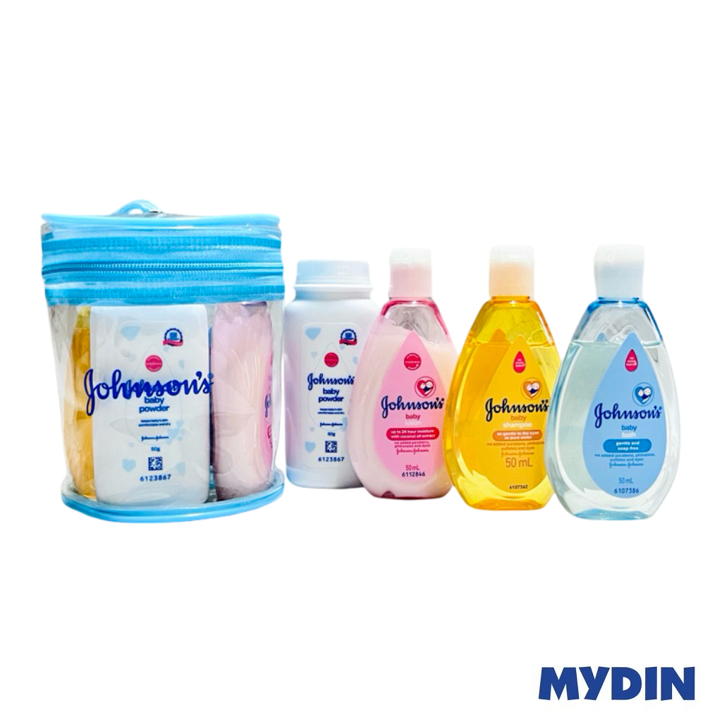 Johnsons Baby Toiletries Set 4in1