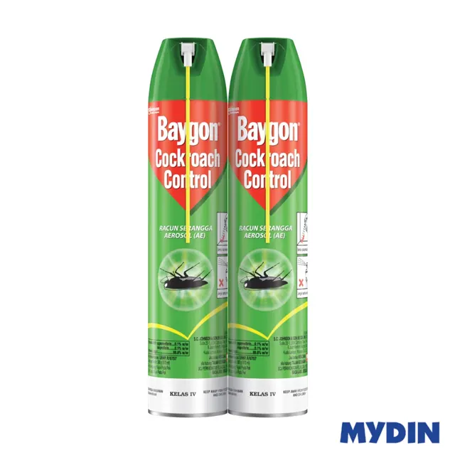 Baygon Cockroach Control 570ml For market Insect Repellent Mosquito Killer