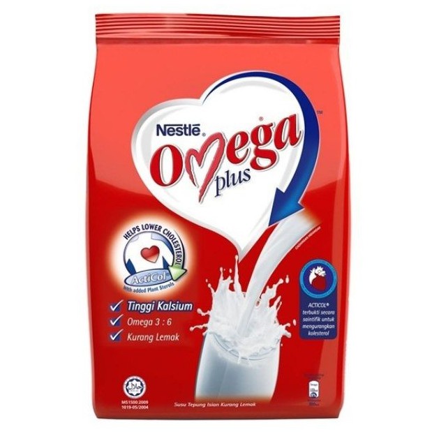 Nestle Omega Plus Acticol Milk Powder 600g
