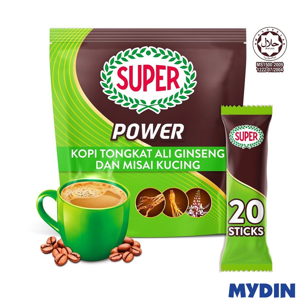 Super Pwr Coffee 6in1 20×28g T/ali&m/k