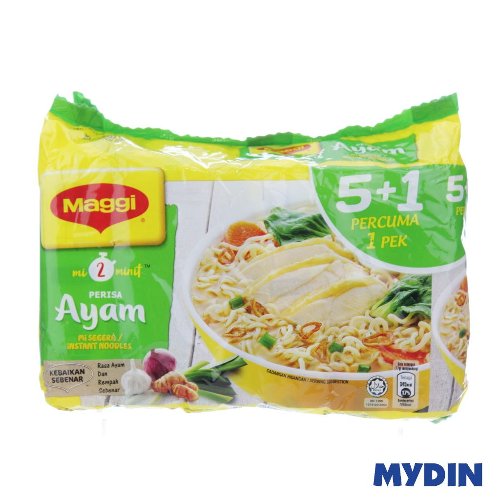 Maggi Instant Noodles (Ayam with 5+1 pack