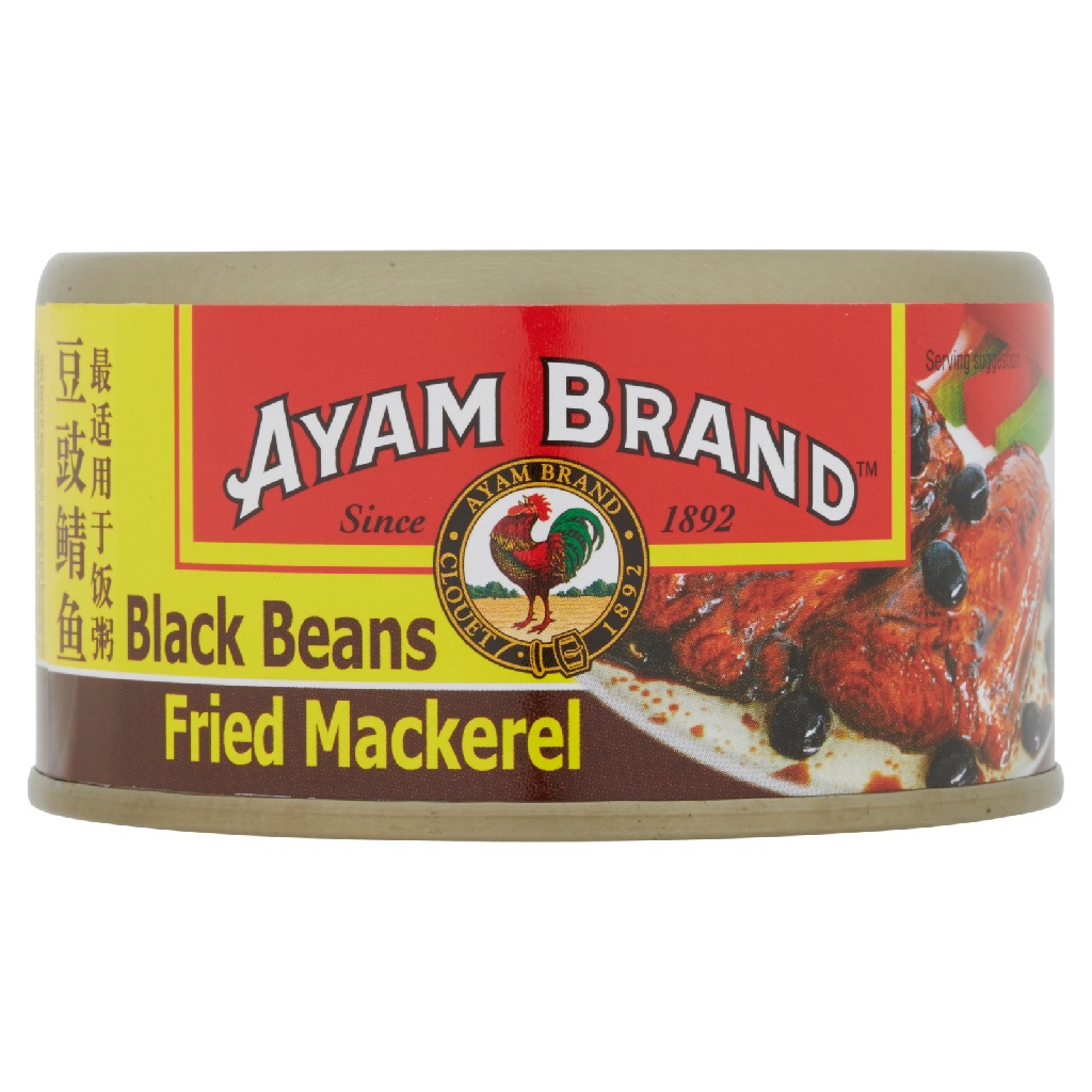 Ayam Brand Mackrl Wt Black Bean 150g