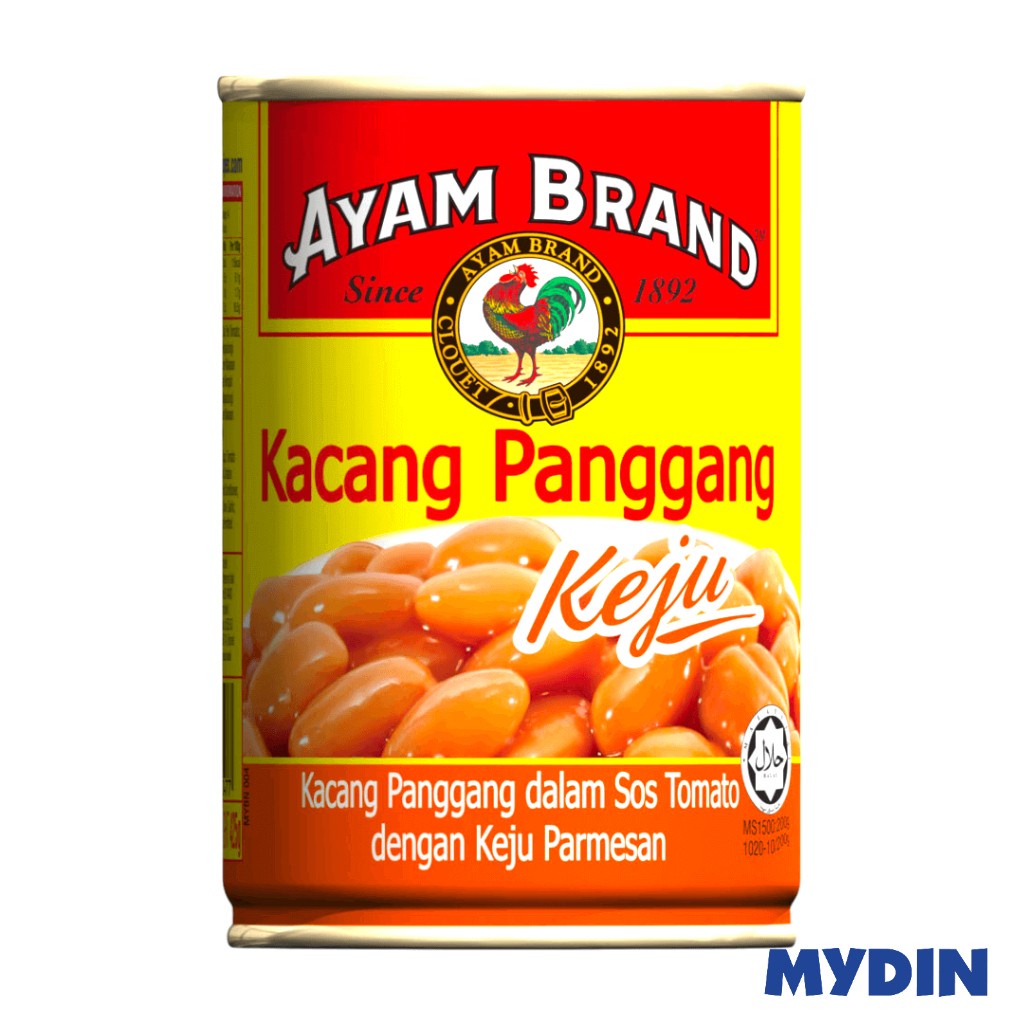 Ayam Brand Bkd Bean 425g Cheese