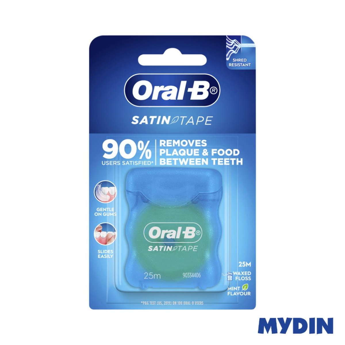 Oral B Satin D/floss Tape Mint 25m