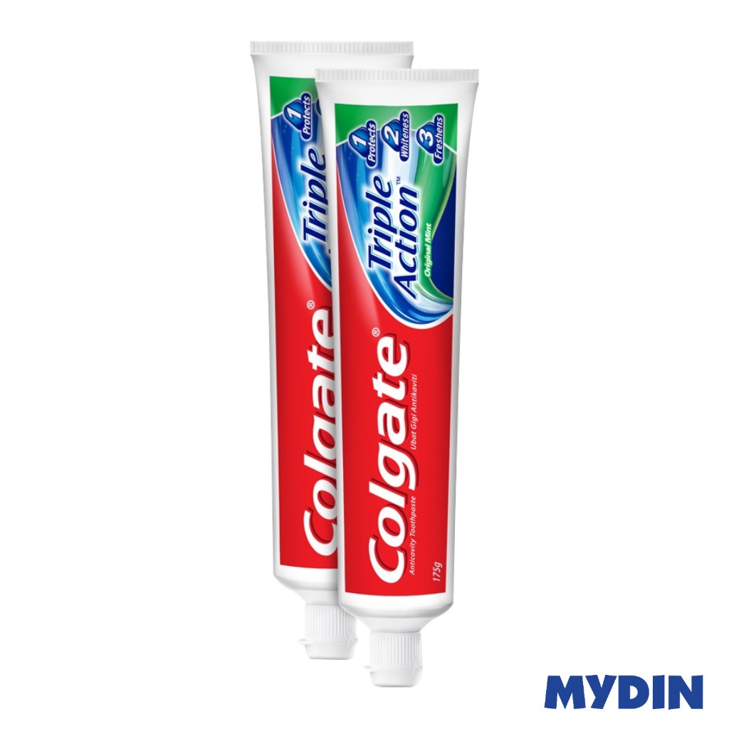 Colgate Trp Activ T/paste 2×175g