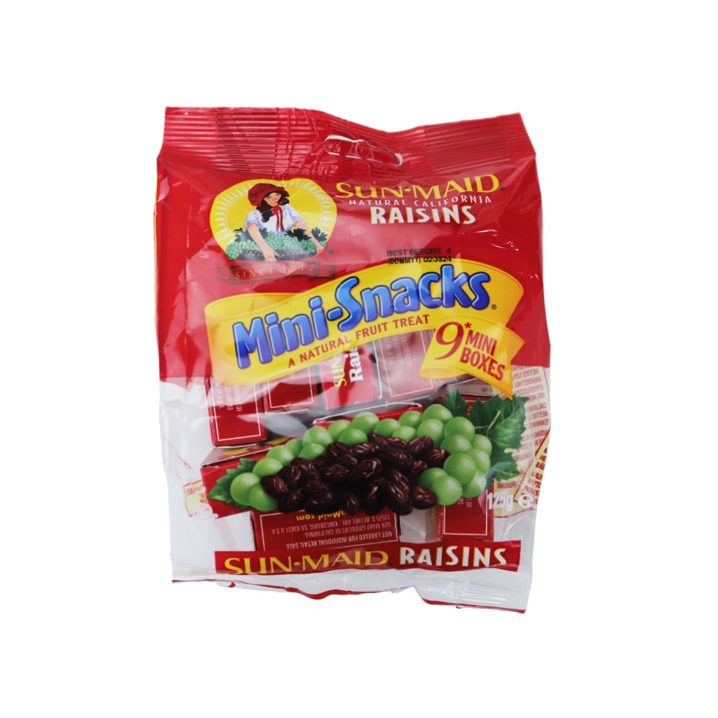 Sun Maid Raisins Usa 9×14g