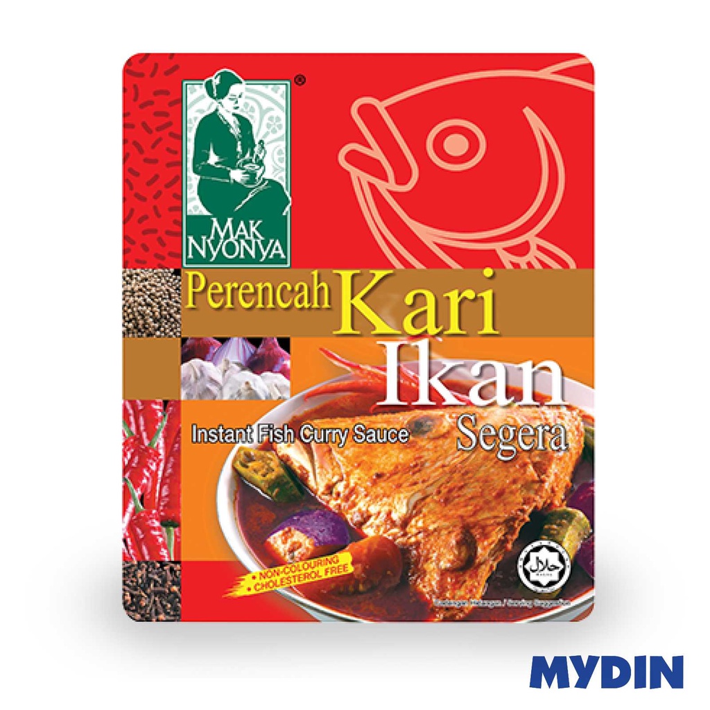 Mak Nyonya Instant Fish Curry Sce 200g