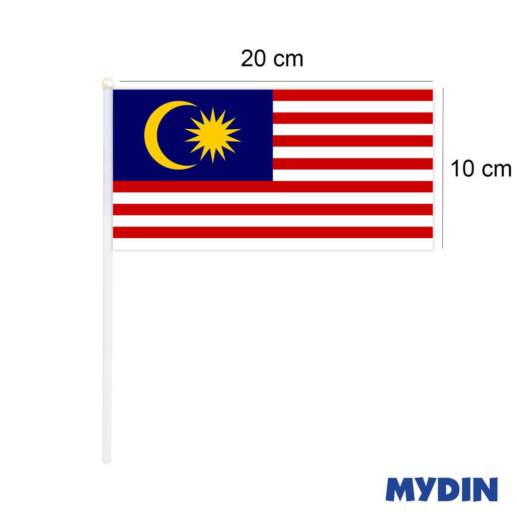Flag Hand Malaysia 4inx8in Q19597