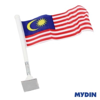 Flag Car Spring Malaysia 3inx6 In