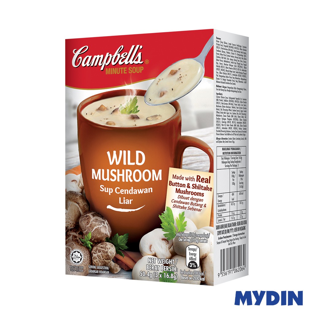 Campbells Soup 2S 20g Wild Mushrm