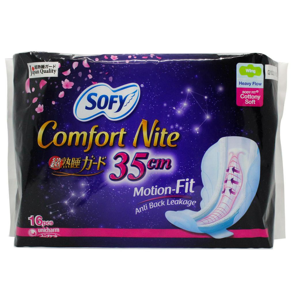 Sofy Body Fit C/nt Pad Wg Slm 35cm 16S