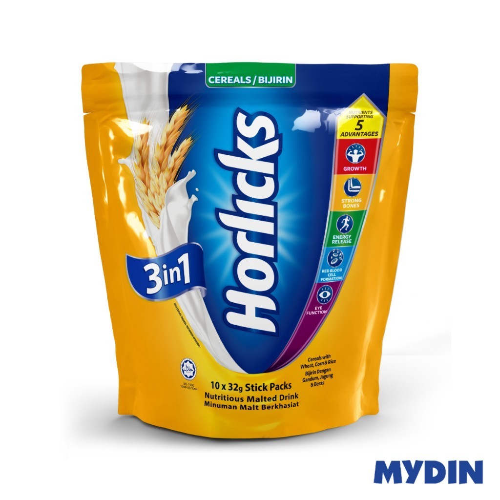 Horlicks Milk Drink 3in1 10×32g Cereal