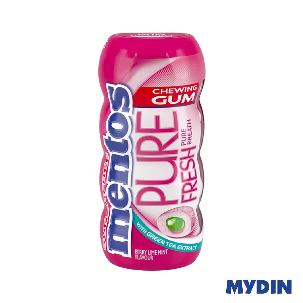 Mentos Pure Fresh Gum Berry Lime 29g