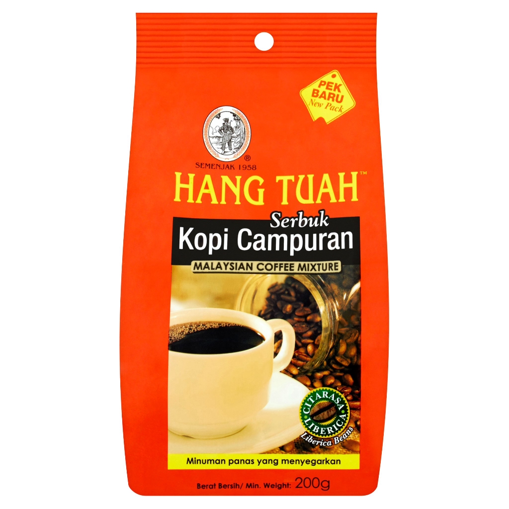 Hang Tuah Coffee Liberca 200g Orange