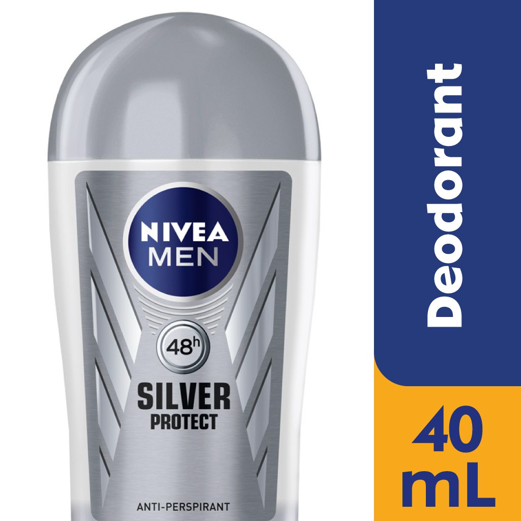 Nivea Deo Stick 40ml Silver Male