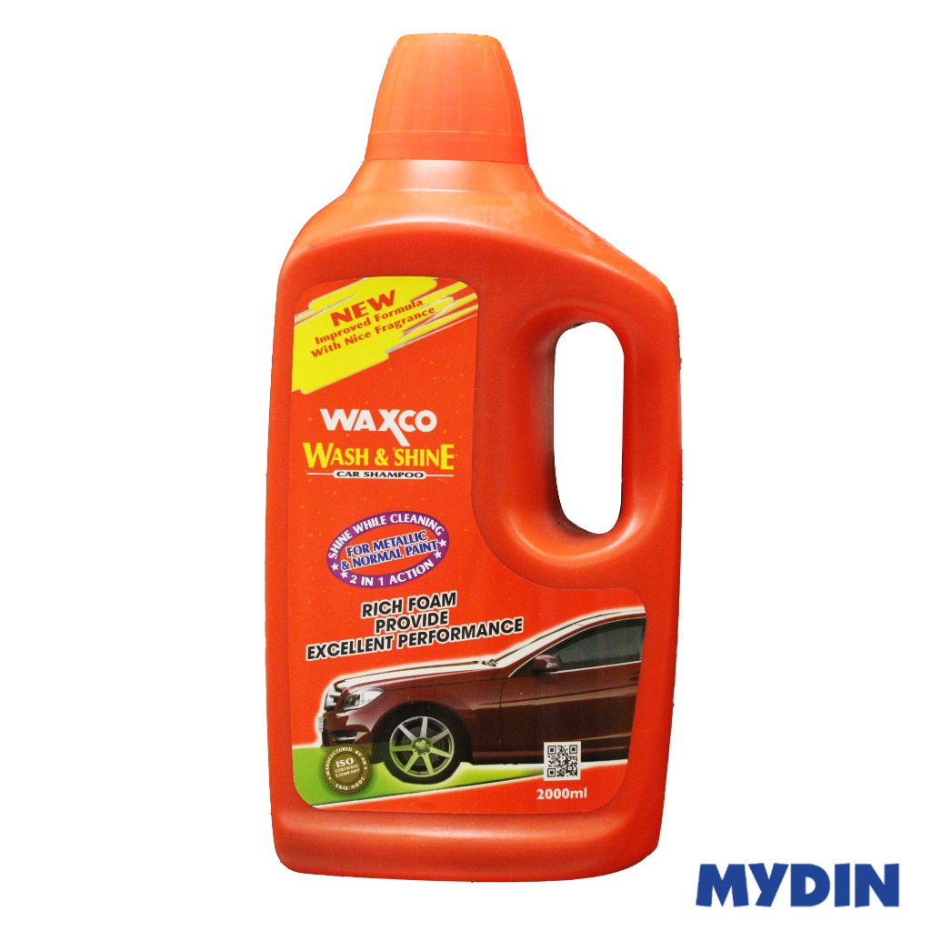 Waxco Wash & Shine Car Shampoo 2L