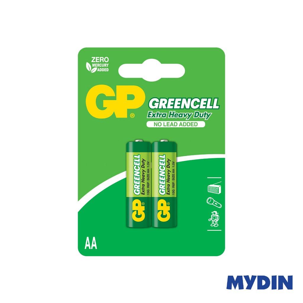 Gp Bat Extra Heavy Duty 2S Aa Card