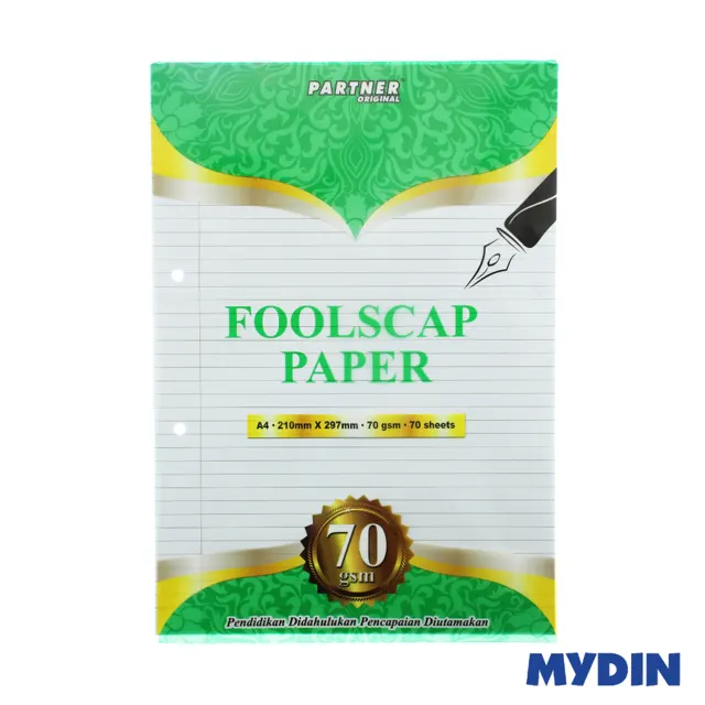 Partner F/scap Paper A4 70g 70S P-70s