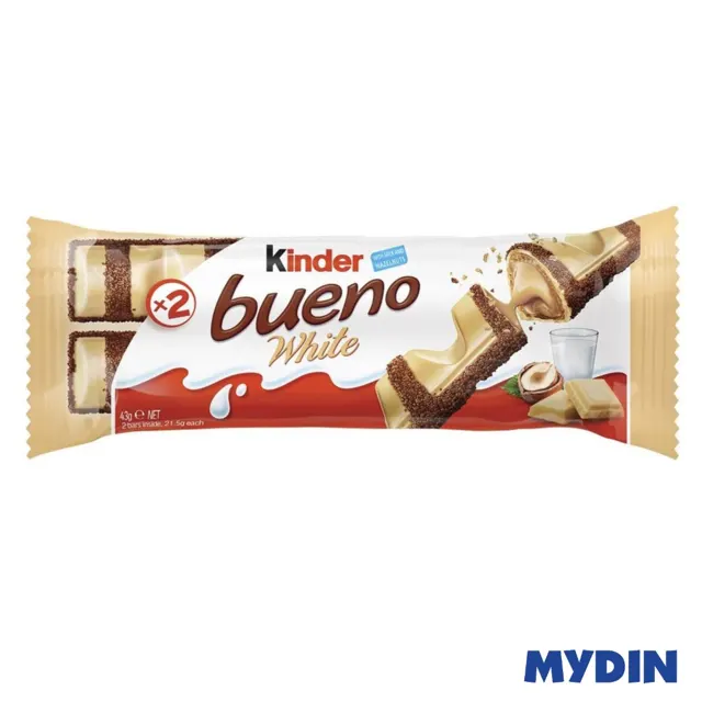 Kinder Bueno T2 White Chocolate 39g