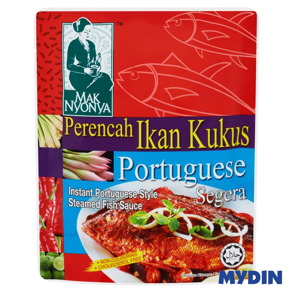 Mak Nyonya Portugese Stim Fish Sce 200g