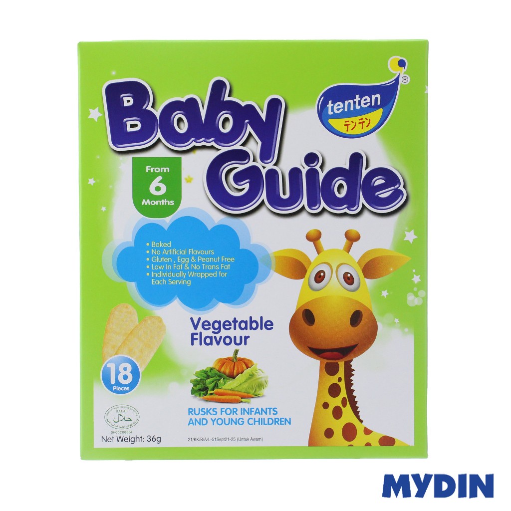 Ten Ten Baby Guide 36g Veg