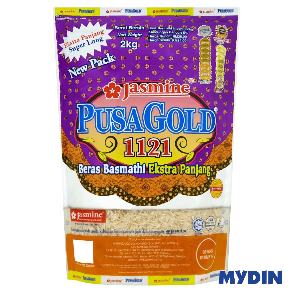 Jasmine Pusa 1121 Basmathi Rice 2kg