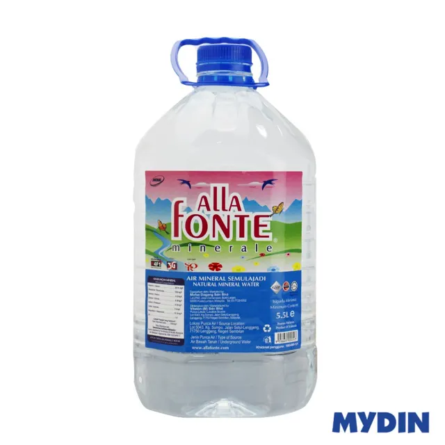Alla Fonte Mineral Water 6L