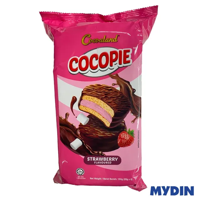 Mums Bake Cocopie 6×25g S/berry