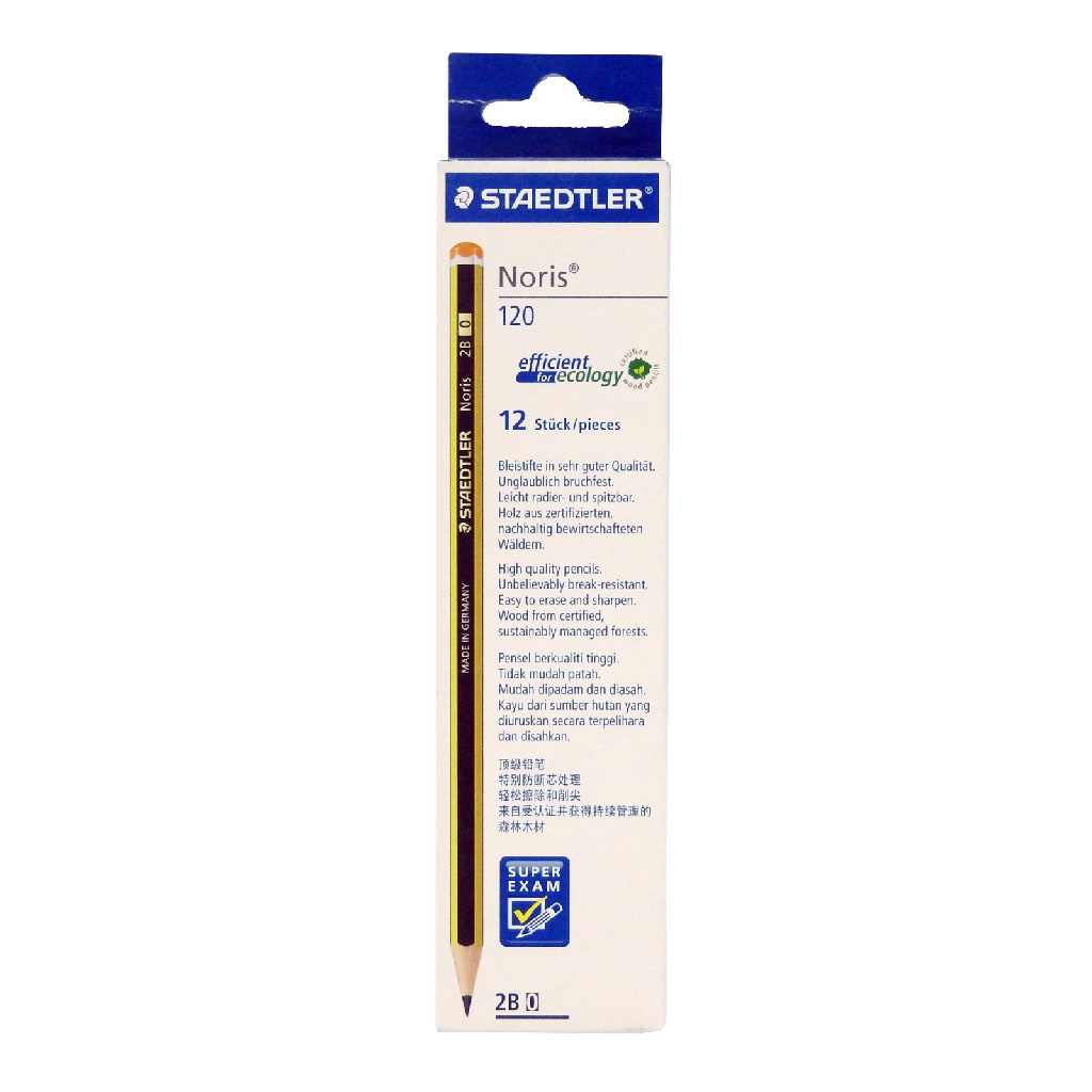 Stae Noris Pencil 120-0a50m My 2b 12S