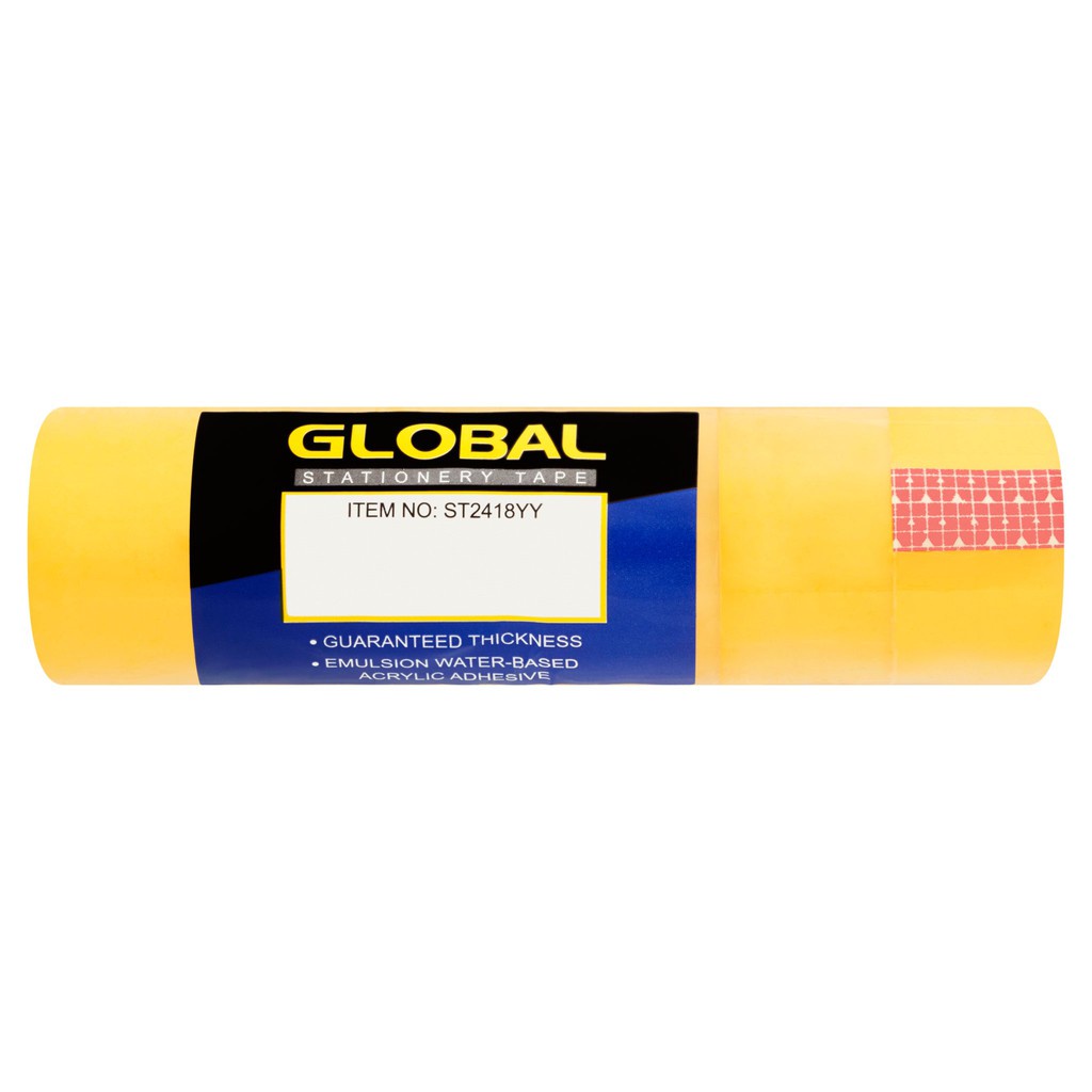 Global Stnry Tape 24mmx18m St2418ms 6S