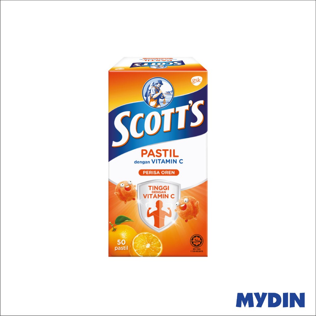 Scotts Vit C Past. Orange 50S