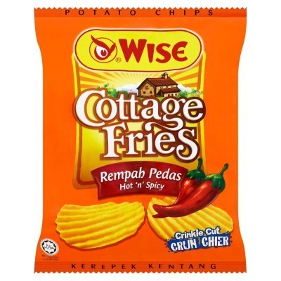 Wise Cottage Fries Hot and Spicy Potato Chip 50g