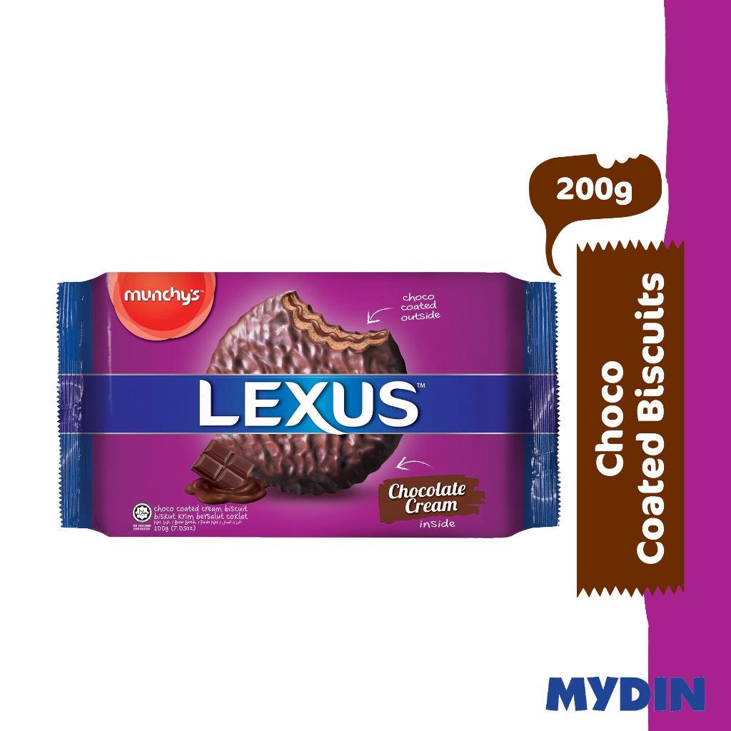 Lexus Crckr 200g Choc Coated