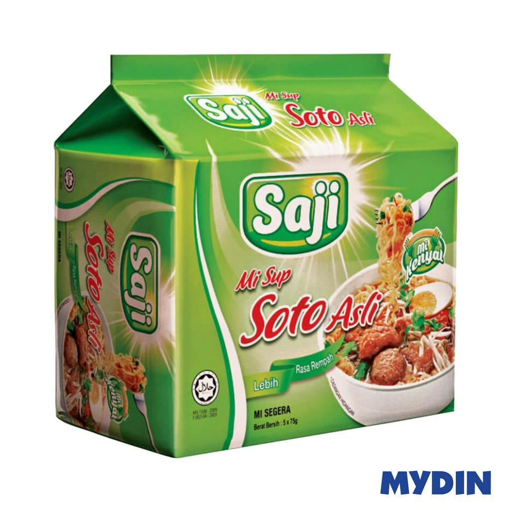 Sajimee Instant Ndls 5×75g Soto Asli